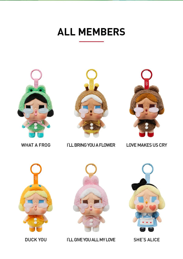 Pop Mart Labubu CRYBABY Crying Again Series - Vinyl Face Plush Blind Box