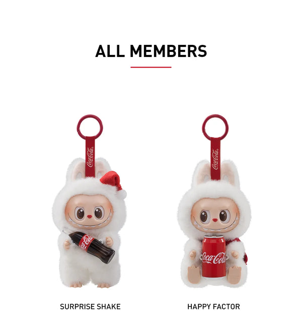 Pop Mart Labubu The Monsters Coca Cola Series Vinyl Face