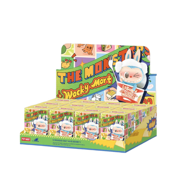 Pop Mart Labubu The Monsters Wacky Mart Series Figure Single Blind Box