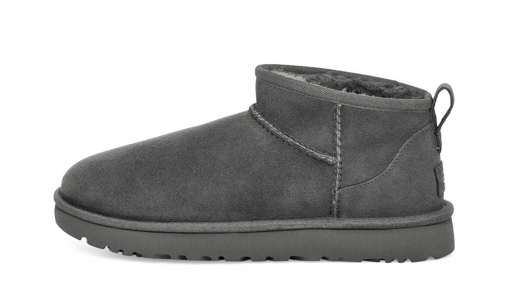 UGG CLASSIC ULTRA MINI BOOT GREY 