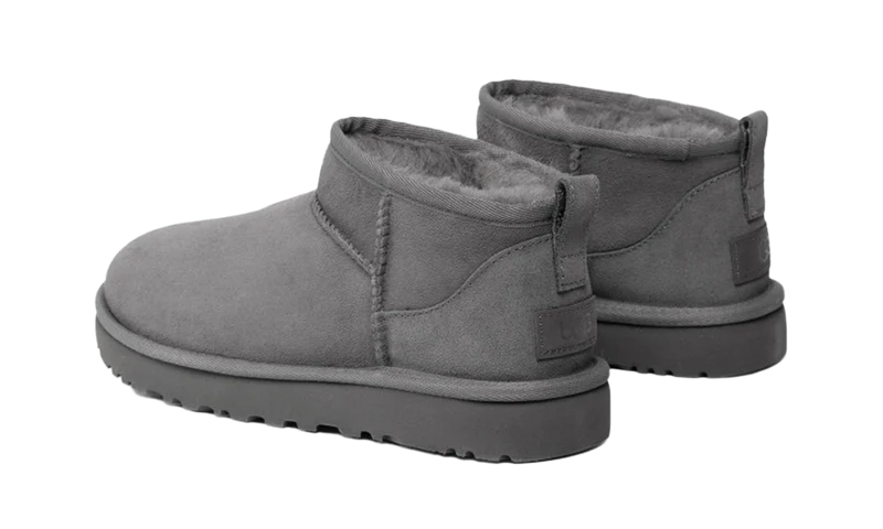 UGG CLASSIC ULTRA MINI BOOT GREY 