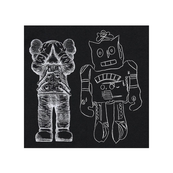 KAWS x Uniqlo Warhol Black Robot T-Shirt