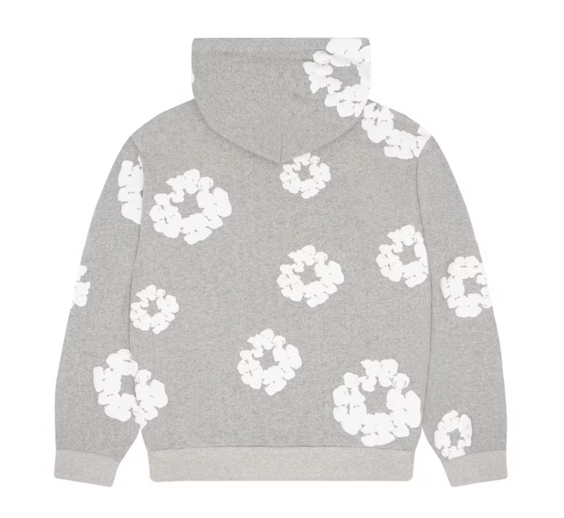 Denim Tears The Cotton Wreath Hoodie Grey