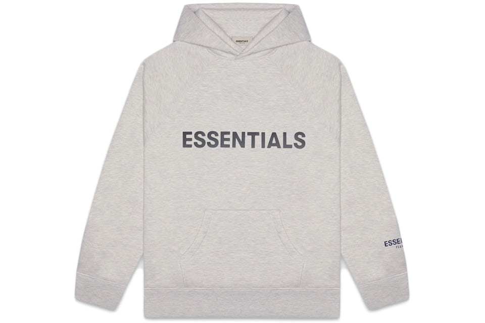Fear of God Essentials Hoodie Heather Oatmeal 