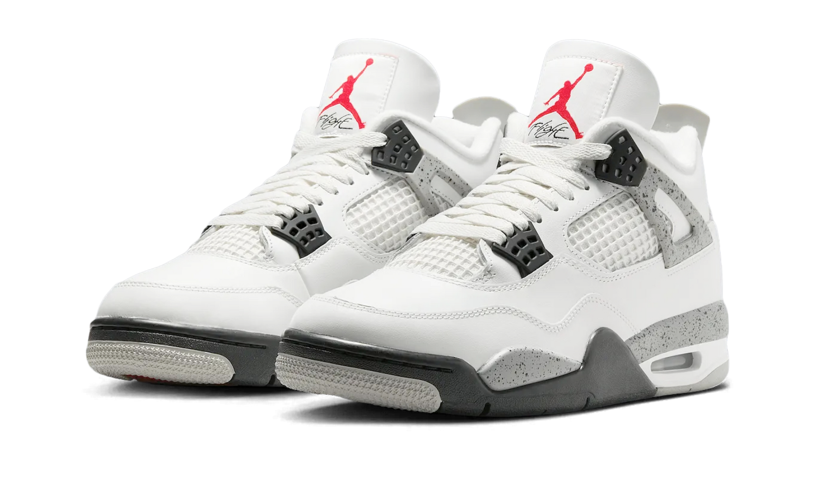 Air Jordan 4 White Cement