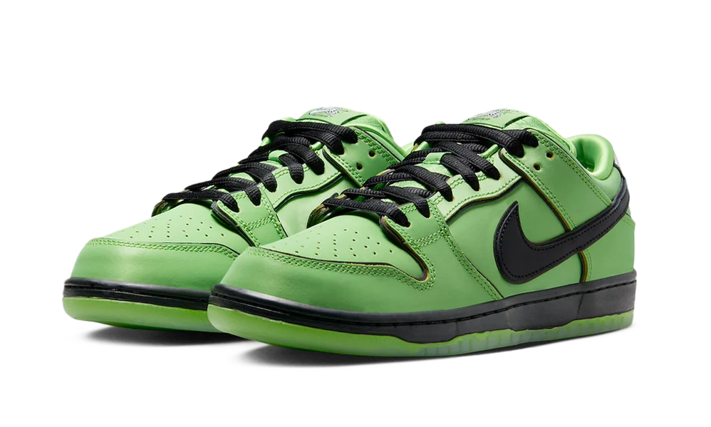 Nike SB Dunk Low The Powerpuff Girls Buttercup FZ8319-300