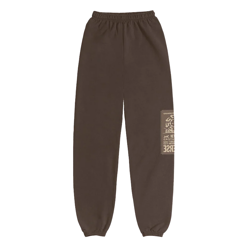 Travis Scott Flare Sweatpants Brown