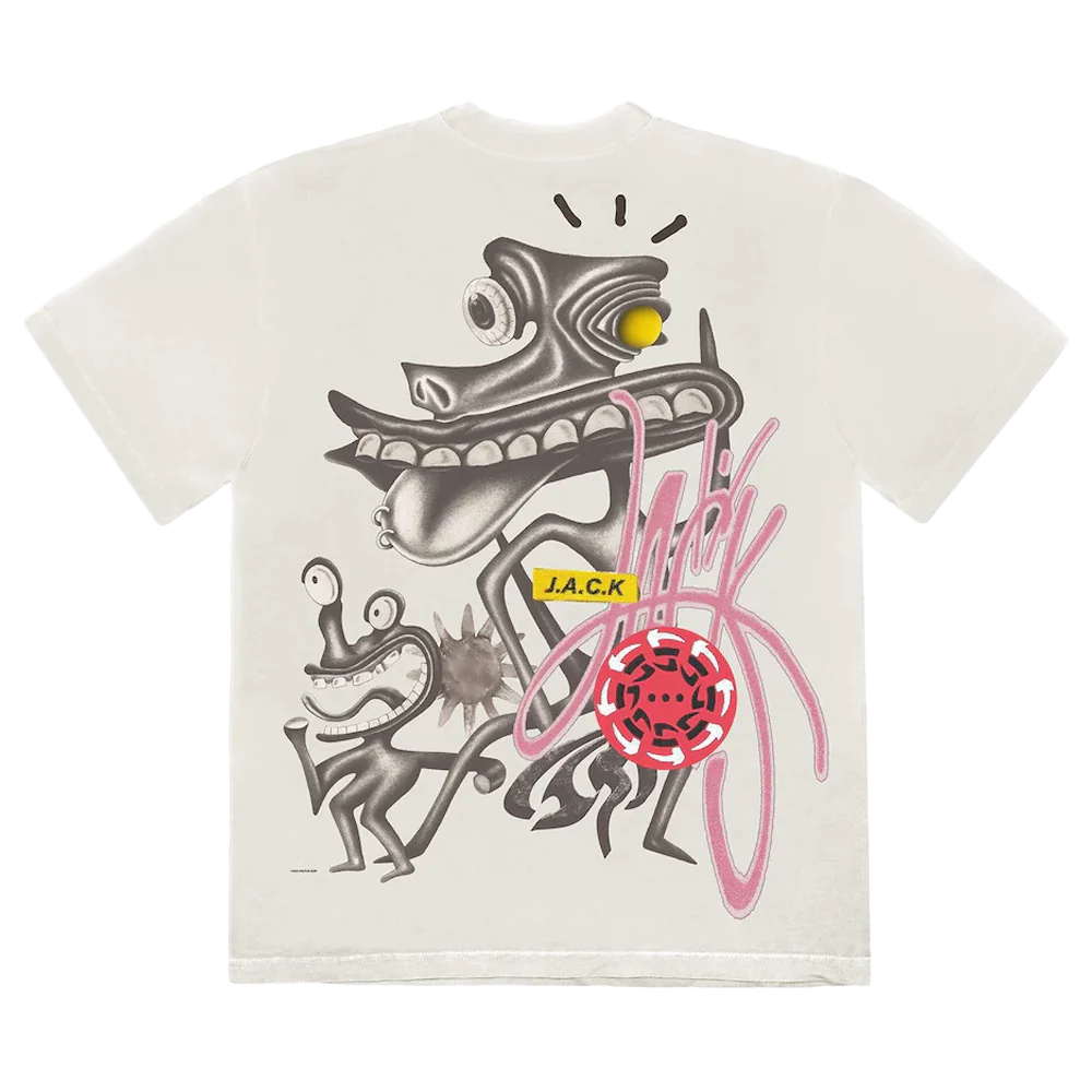 TRAVIS SCOTT ARTIFACTS T-SHIRT NATURAL 