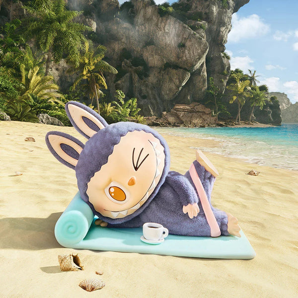 Pop Mart Labubu The Monsters Lazy Yoga Series Figures Mystery Box
