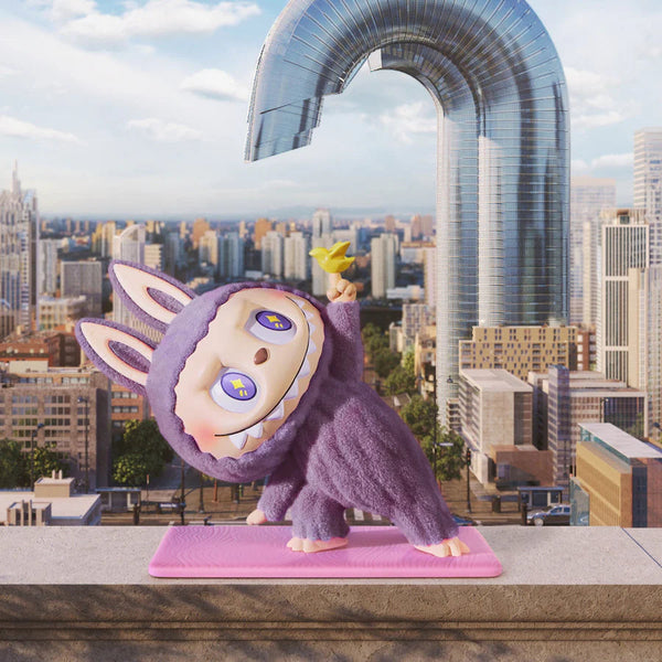 Pop Mart Labubu The Monsters Lazy Yoga Series Figures Mystery Box