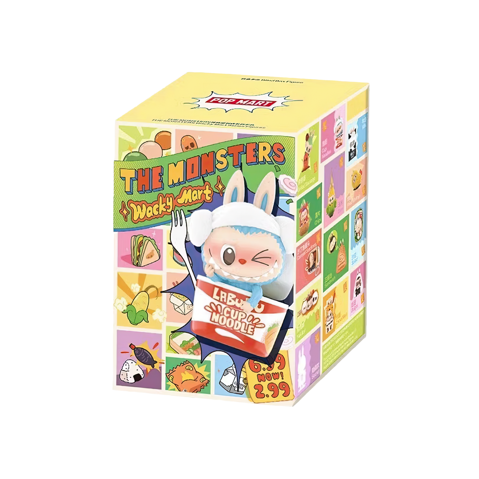 Pop Mart Labubu The Monsters Wacky Mart Series Figure Single Blind Box