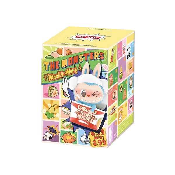 Pop Mart Labubu The Monsters Wacky Mart Series Figure Single Blind Box