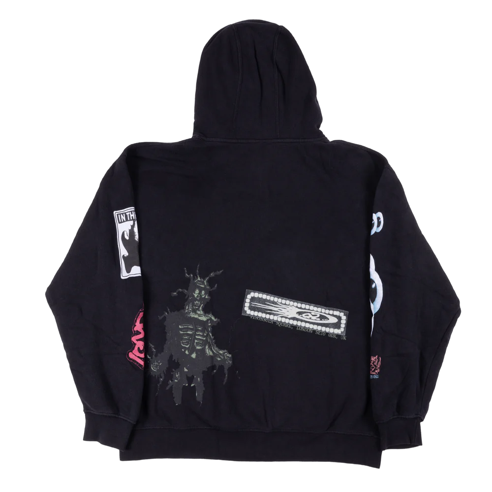 TRAVIS SCOTT O2 PURE ZIP UP HOODIE BLACK 
