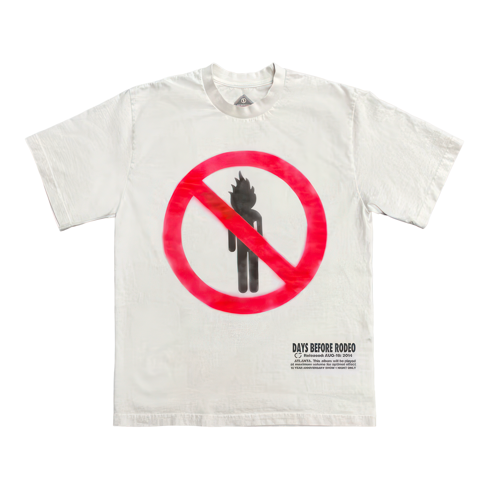 Travis Scott Rodeo Tee White