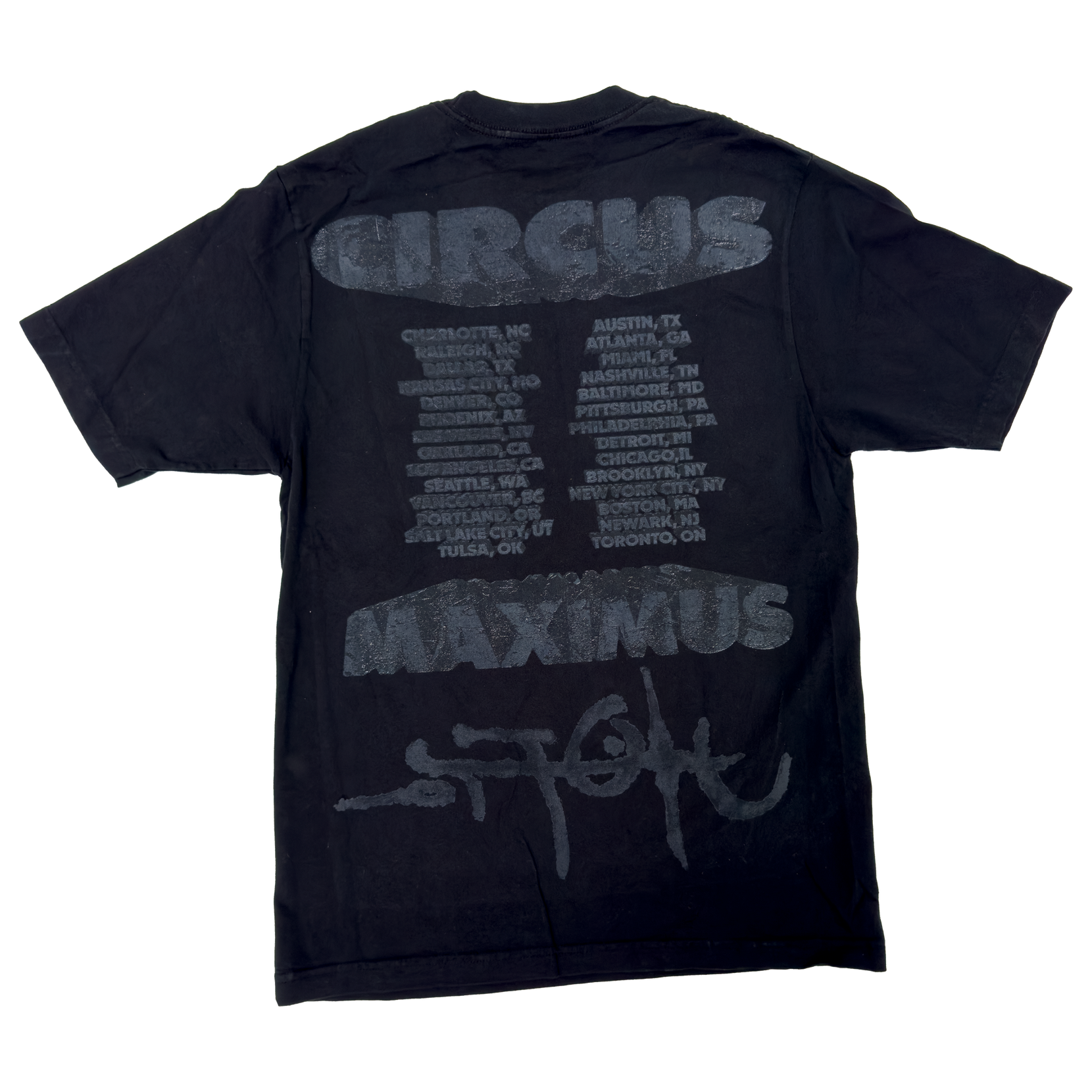 Travis Scott Utopia Circus Maximus 2023 Tour II Tee