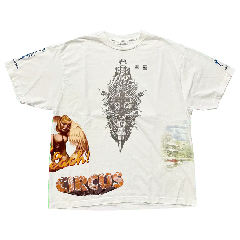 Travis Scott Utopia Circus Maximus I Can See The Future Tee