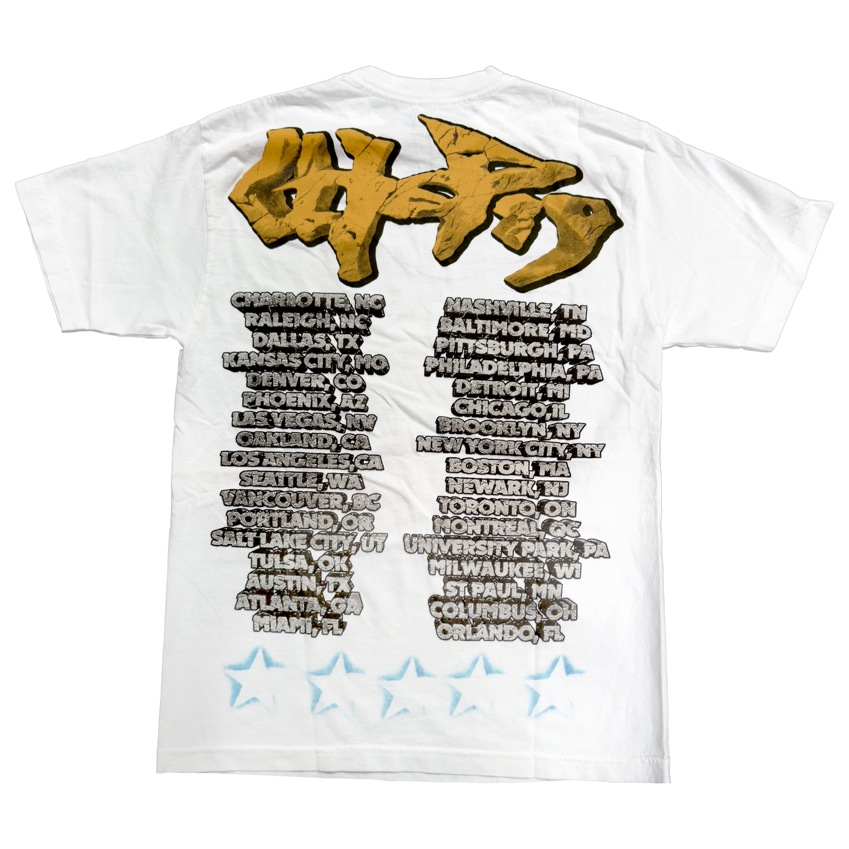 Travis Scott Utopia Tour Skitzo Circus Maximus Tee