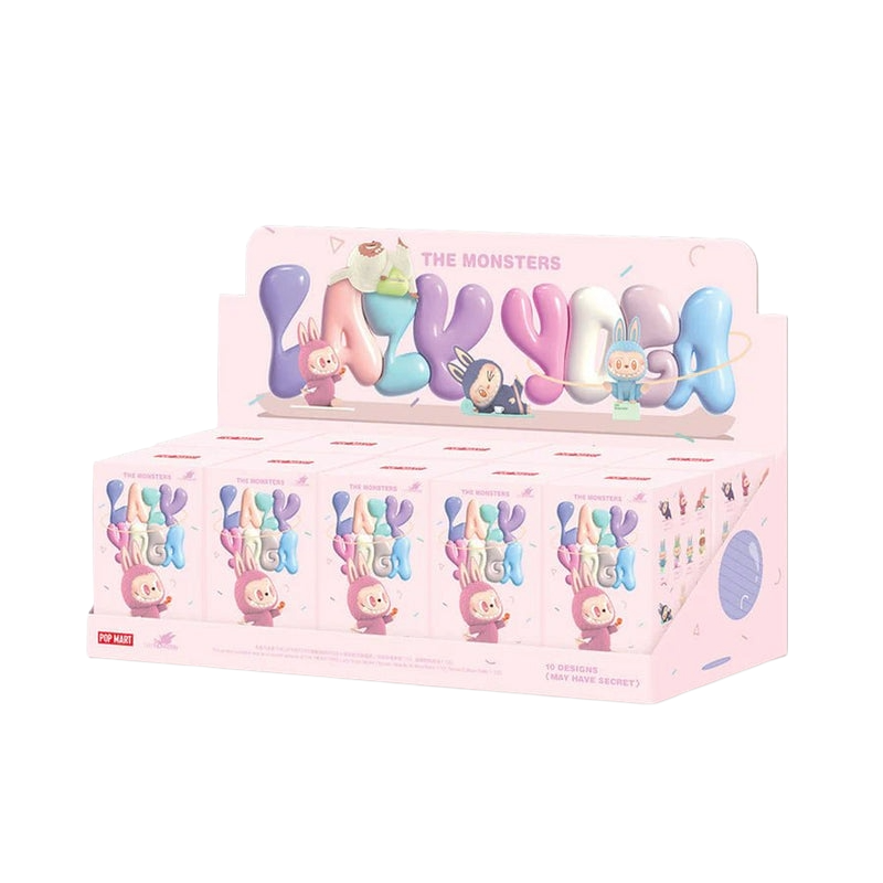 Pop Mart Labubu The Monsters Lazy Yoga Series Figures Mystery Box