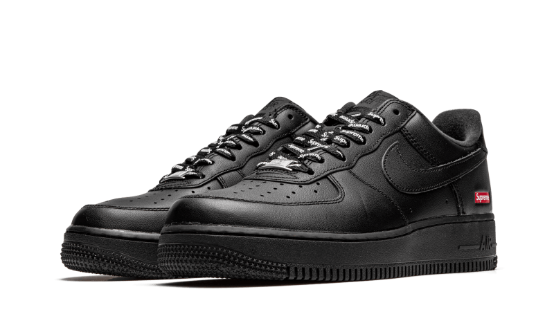 NIKE AIR FORCE 1 SUPREME BLACK CU9225-001  OUTSOLE