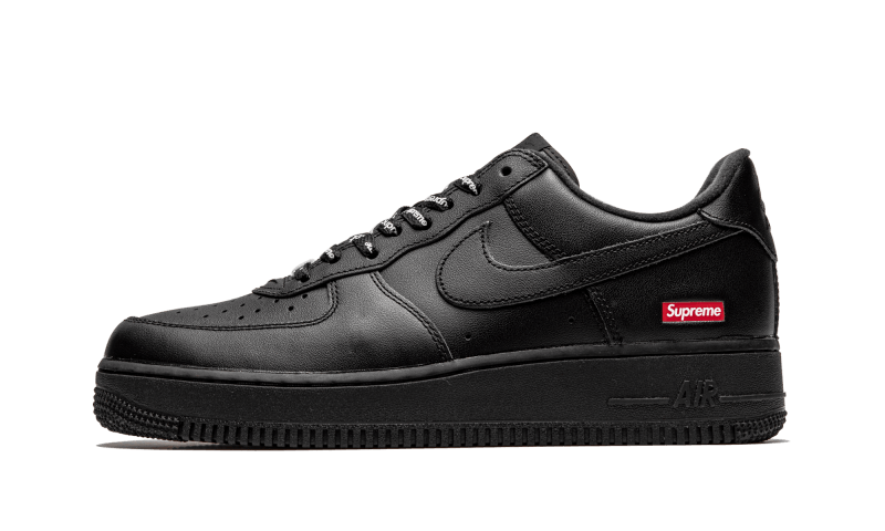 NIKE AIR FORCE 1 SUPREME BLACK CU9225-001 