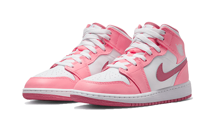 AIR JORDAN 1 MID ROSE WHISPER 