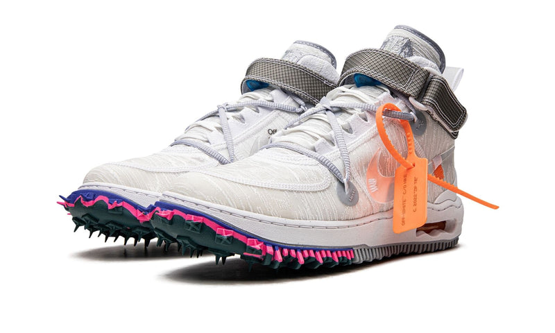 Nike Air Force 1 Mid Off White Clear White 
