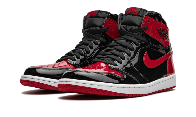 Air Jordan 1 High Patent Bred 