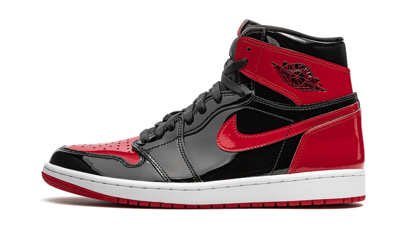 Air Jordan 1 High Patent Bred 
