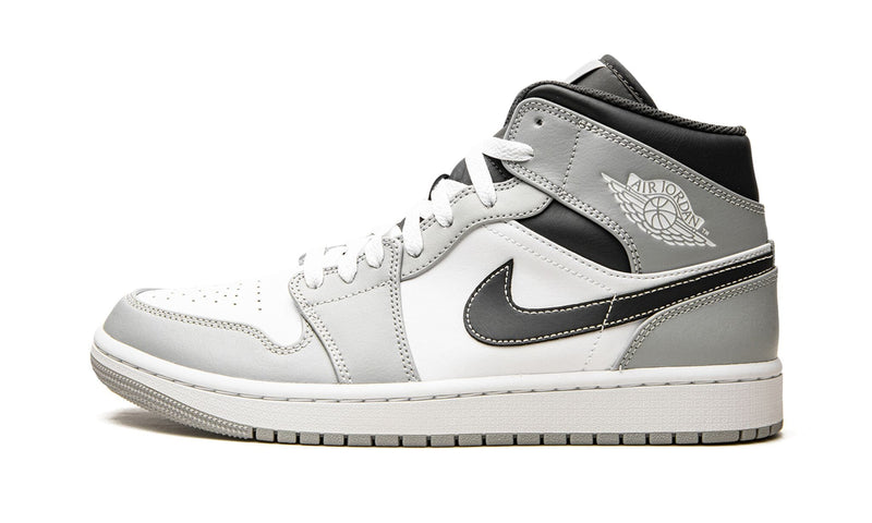 Air Jordan 1 Mid Light Smoke Grey Anthracite 
