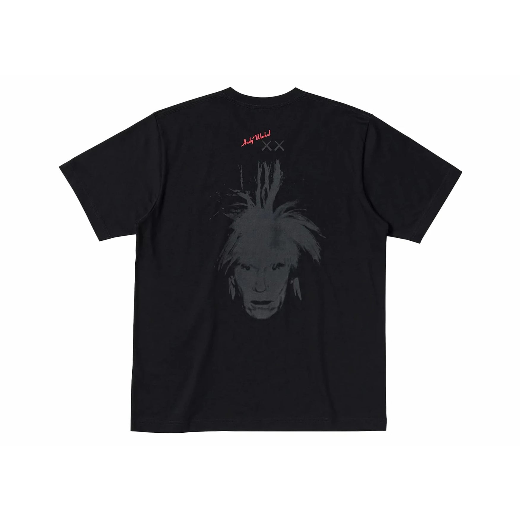 KAWS x Uniqlo Warhol Black Graphic T-Shirt