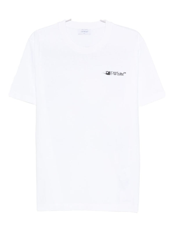 Off White T-Shirt Ink Arrow White