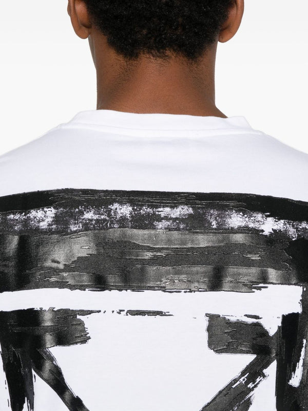 Off White T-Shirt Ink Arrow White
