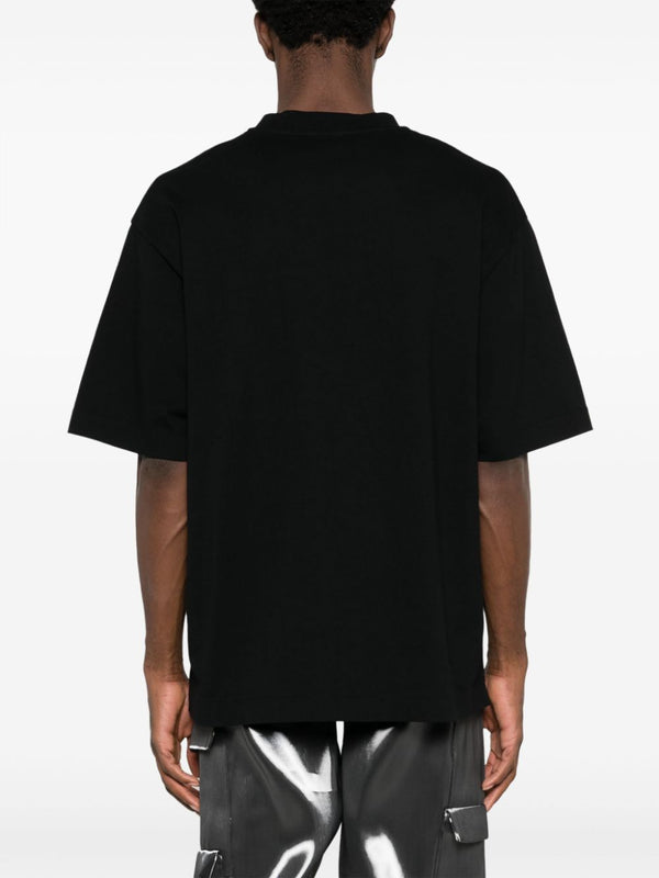 Off White T-Shirt Logo Black