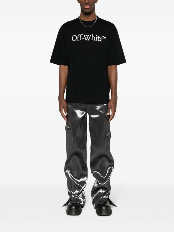 Off White T-Shirt Logo Black