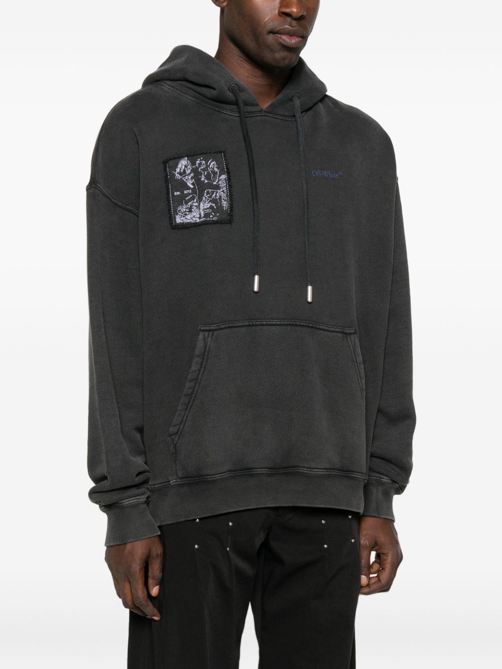 Off White Hoodie Felpa Cappuccio