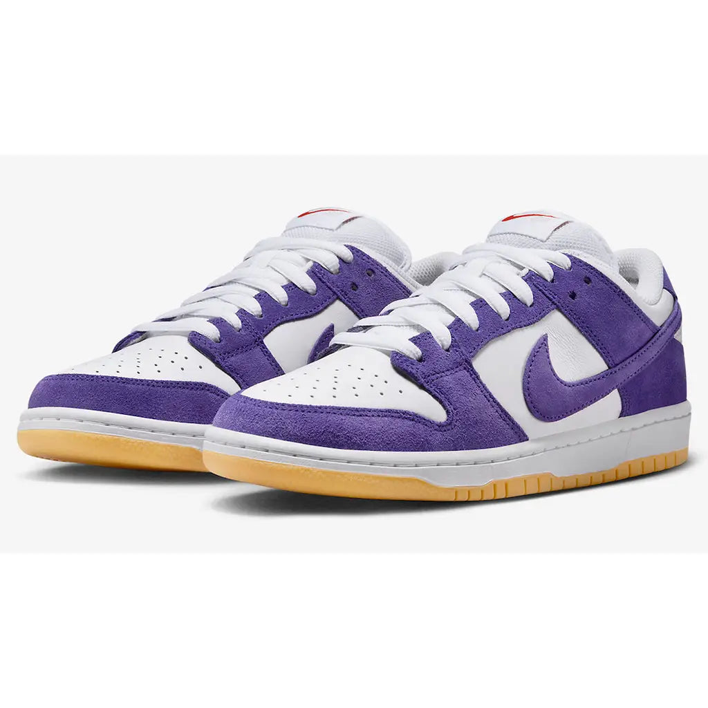 Nike SB Dunk Low Court Purple Orange Label 
