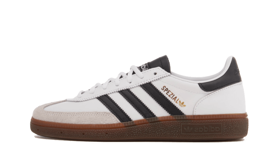 adidas HANDBALL SPEZIAL 23.5 ホワイト Adidas Handball Spezial White Black Gum - Outsole