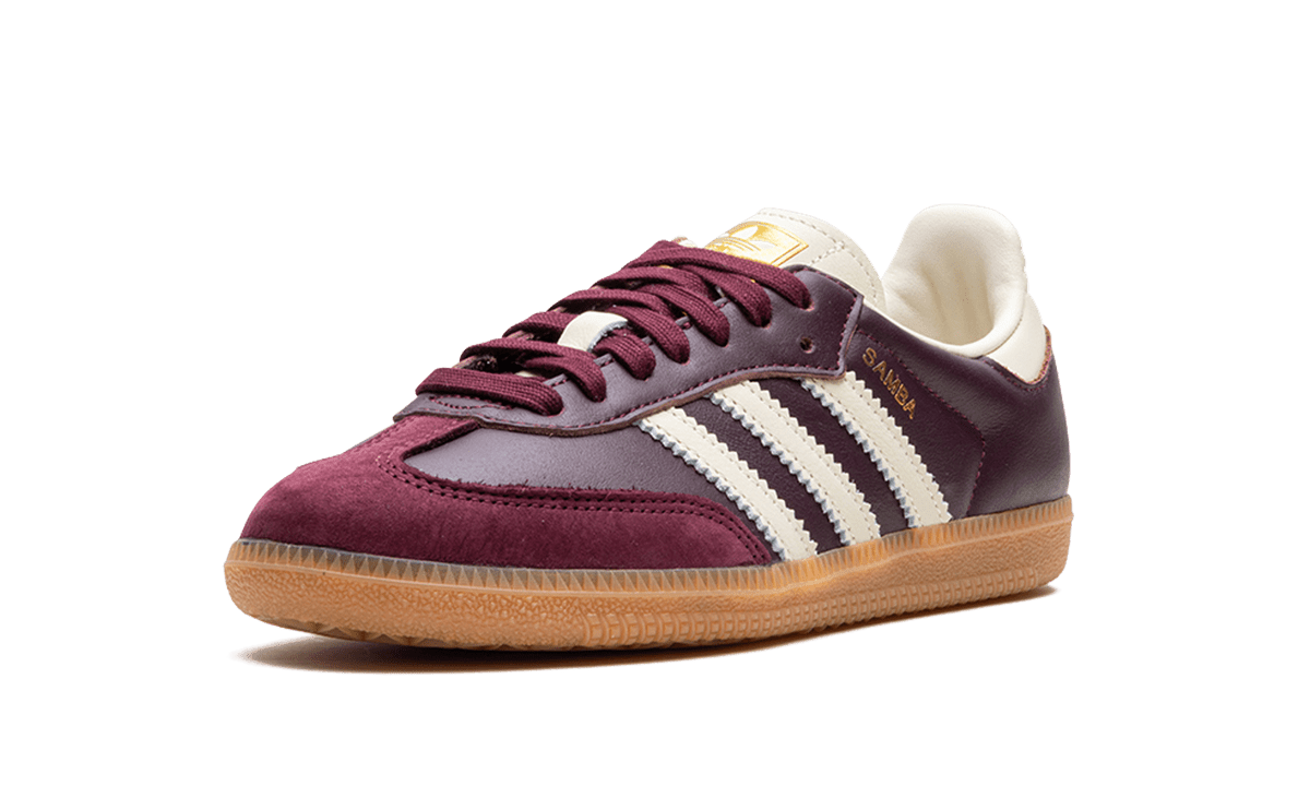 Adidas Samba OG Maroon Gold Metallic - Outsole