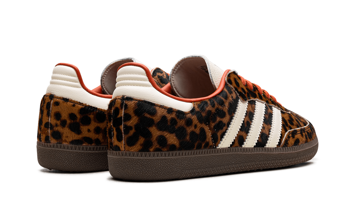 Adidas Samba OG Preloved Red Leopard - Outsole
