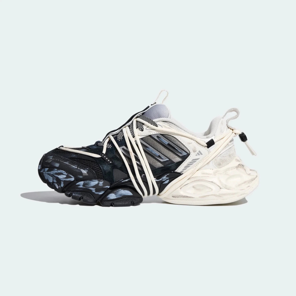 Adidas XLG Runner Deluxe 2.0 Black Silver - Outsole