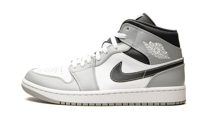 Air Jordan 1 Mid Light Smoke Grey Anthracite - Outsole