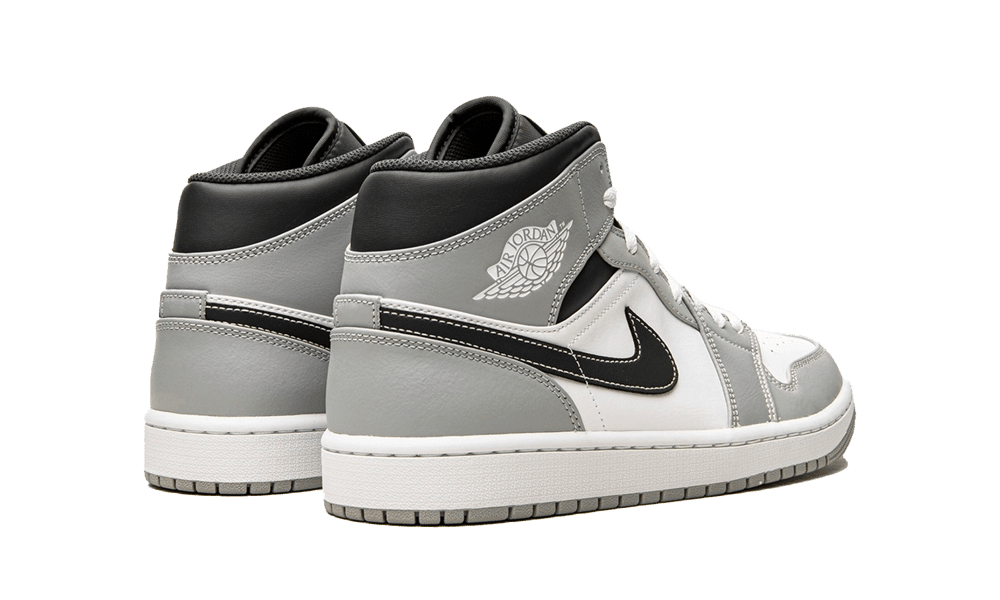 Air Jordan 1 Mid Light Smoke Grey Anthracite - Outsole
