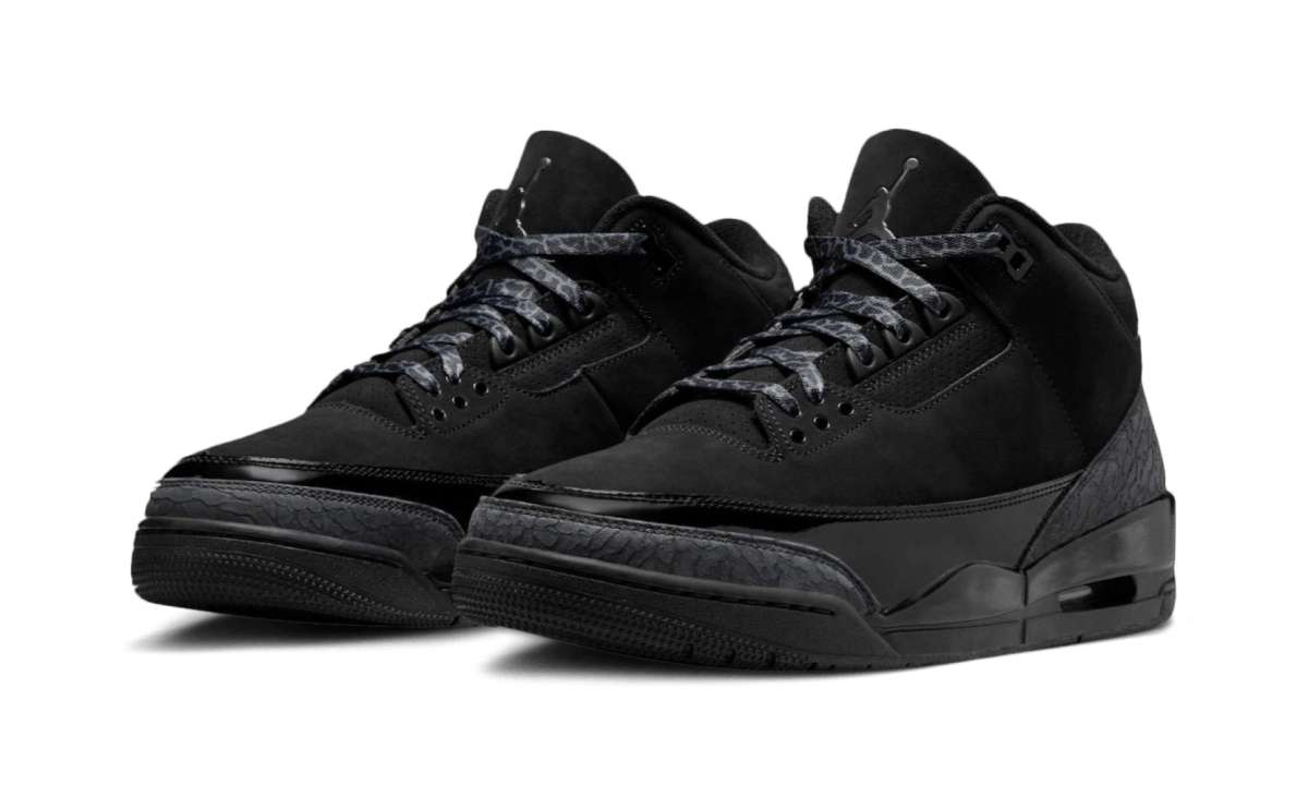 Air Jordan 3 Retro Black Cat (2025) - Outsole