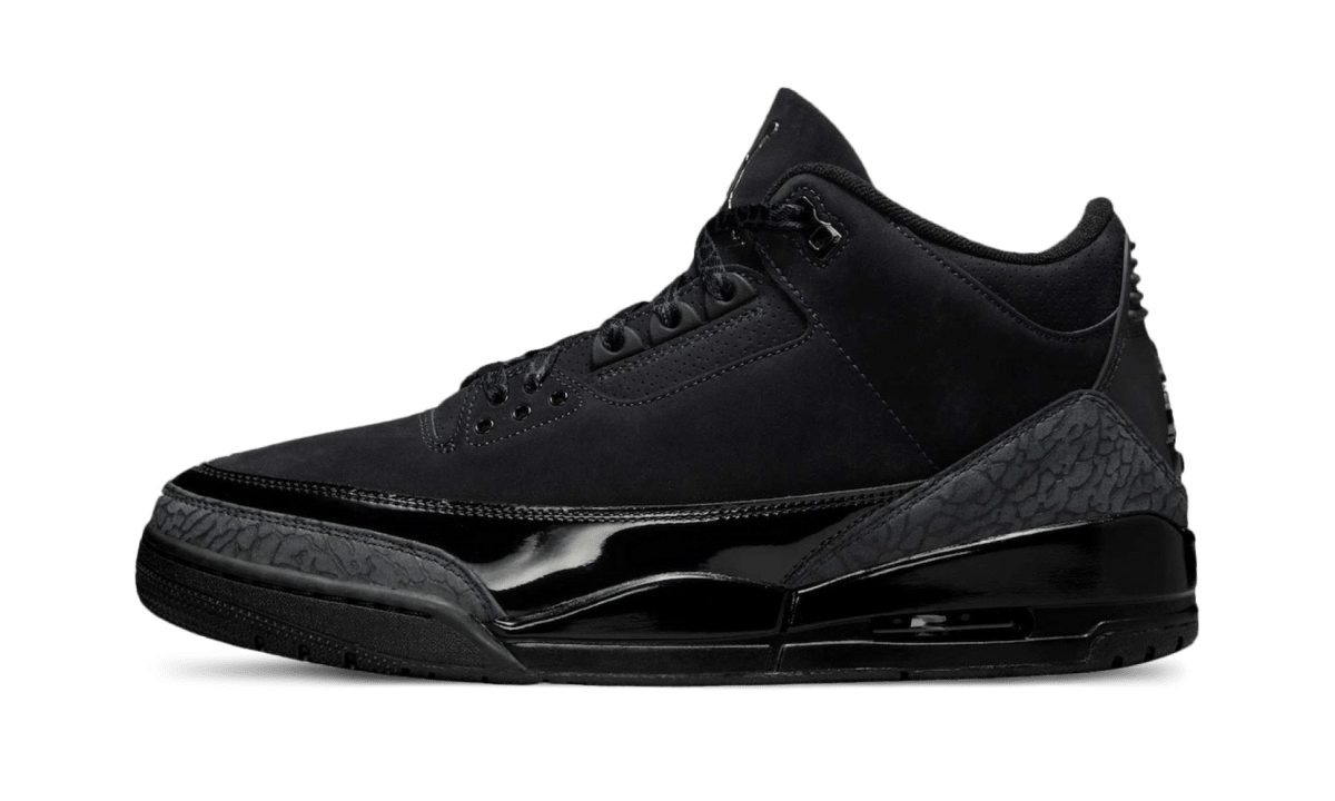 Air Jordan 3 Retro Black Cat (2025) - Outsole
