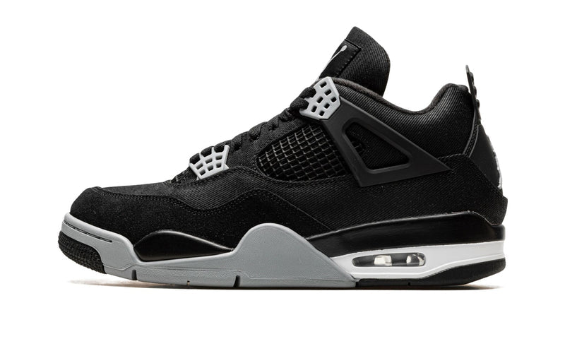 AIR JORDAN 4 BLACK CANVAS - Outsole