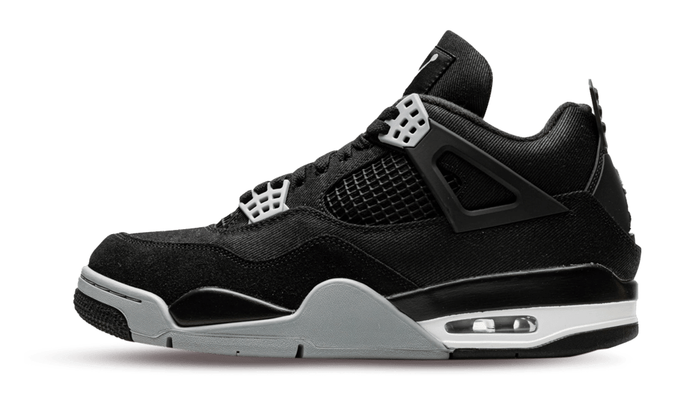 AIR JORDAN 4 BLACK CANVAS - Outsole