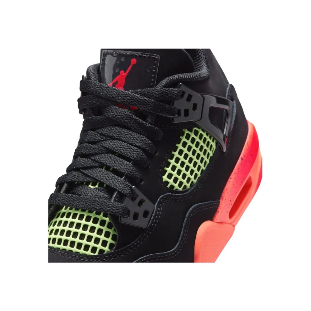 Air Jordan 4 Retro Black Infrared Barely Volt - Outsole