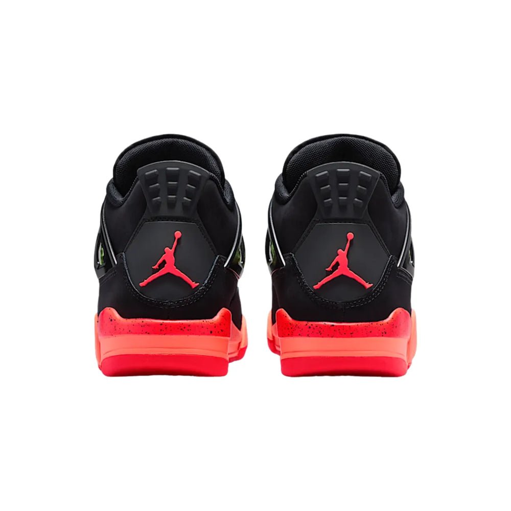 Air Jordan 4 Retro Black Infrared Barely Volt - Outsole