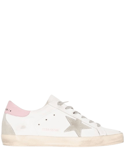 Golden Goose Super-Star Leather Pink Sneakers - Outsole