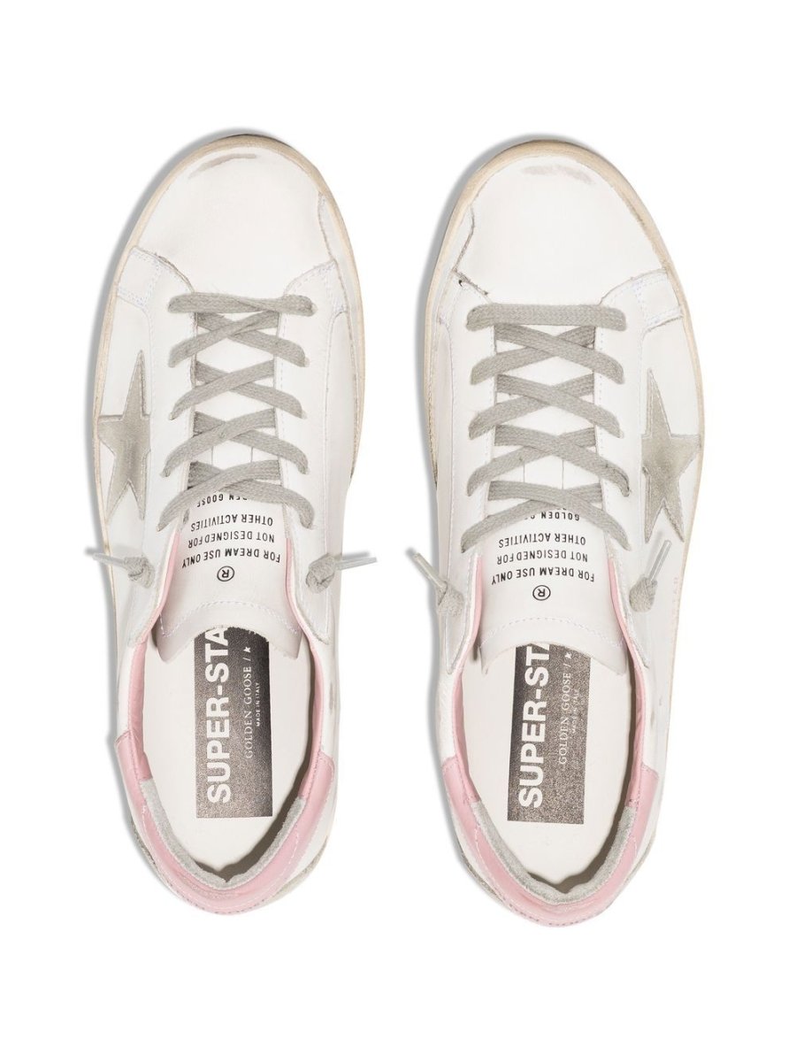 Golden Goose Super-Star Leather Pink Sneakers - Outsole